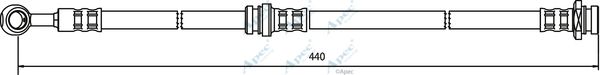 APEC BRAKING Тормозной шланг HOS3582